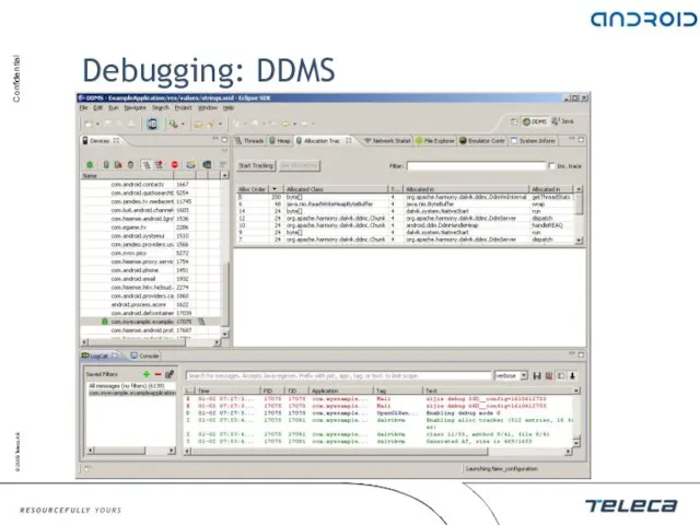 Debugging: DDMS