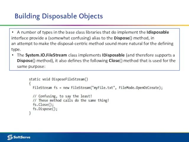 A number of types in the base class libraries that