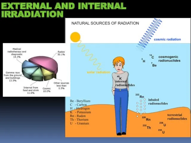 EXTERNAL AND INTERNAL IRRADIATION