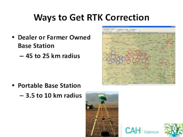 Ways to Get RTK Correction Dealer or Farmer Owned Base