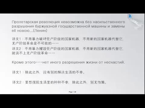 Пролетарская революция невозможна без насильственного разрушения буржуазной государственной машины и