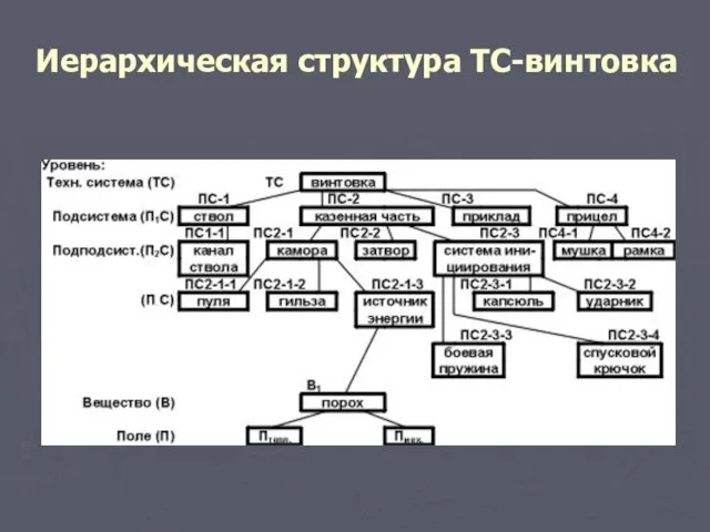 Иерархическая структура ТС-винтовка