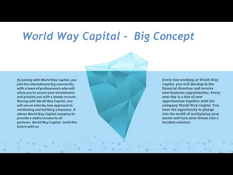 World Way Capital - Big Concept By joining with World