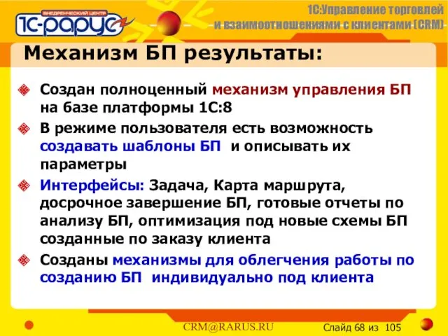 Механизм БП результаты: Создан полноценный механизм управления БП на базе