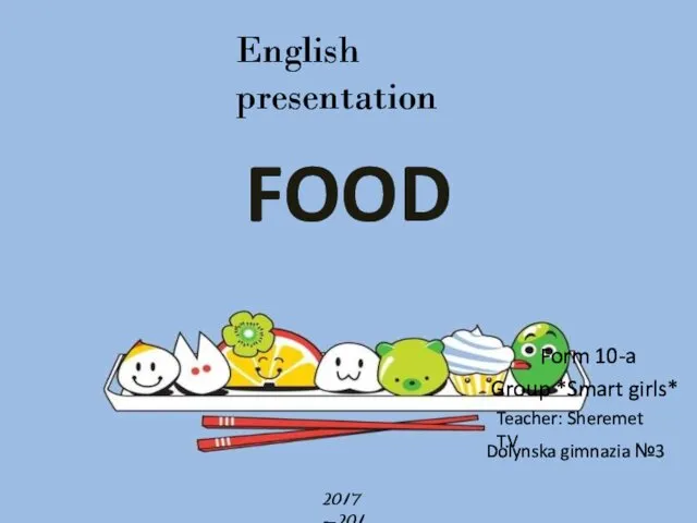 English presentation Food. Recipe vapapi-soup from shrimp
