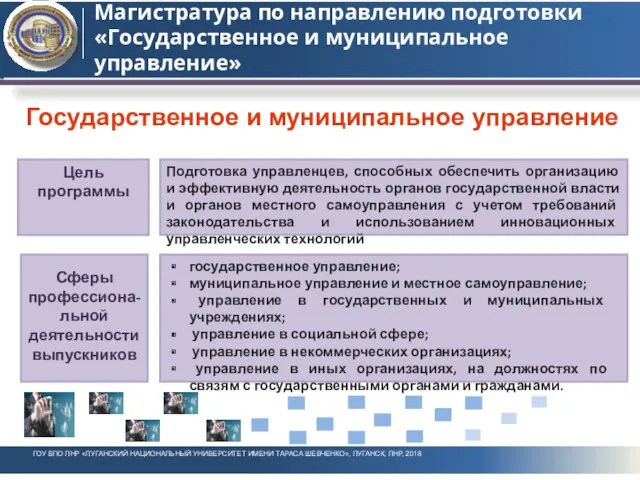 Магистратура по направлению подготовки «Государственное и муниципальное управление» ГОУ ВПО