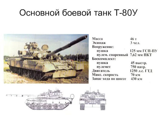 Основной боевой танк Т-80У