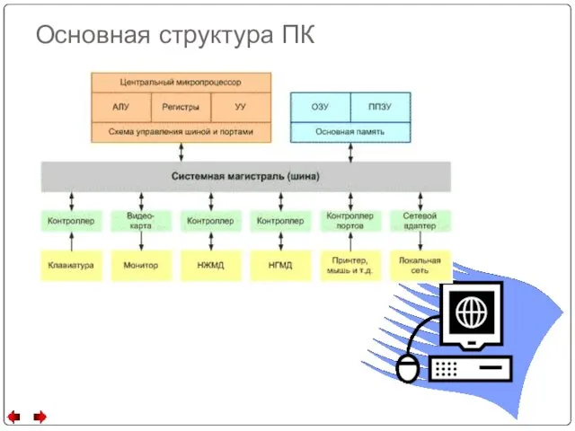 Основная структура ПК