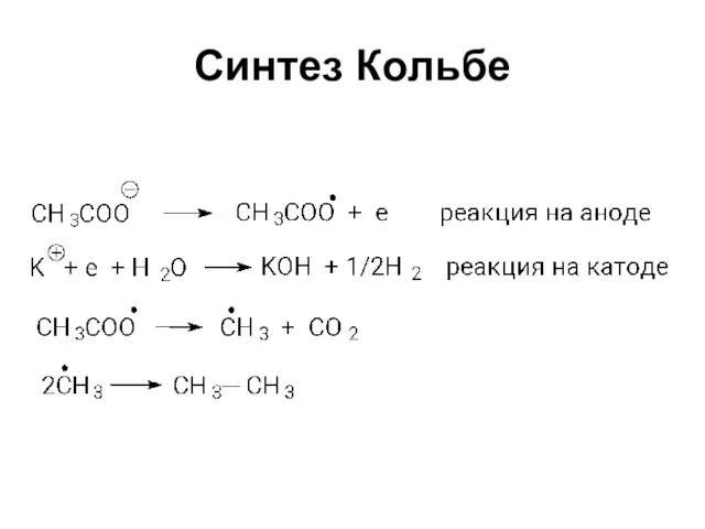 Синтез Кольбе