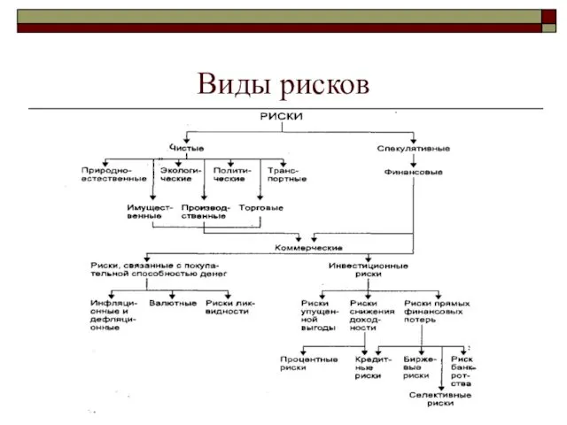 Виды рисков