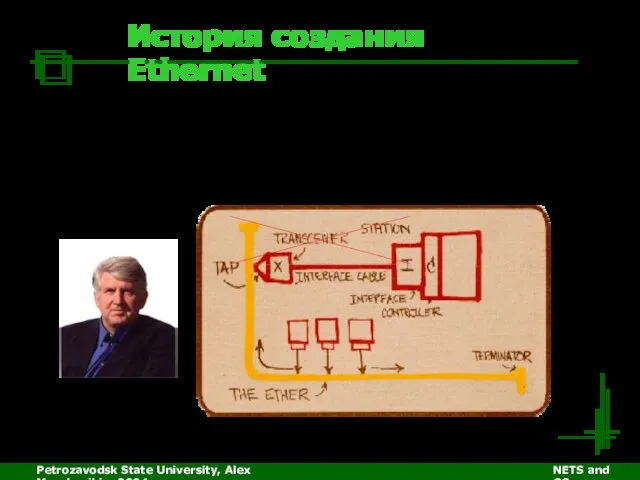 Petrozavodsk State University, Alex Moschevikin, 2004 NETS and OSs История