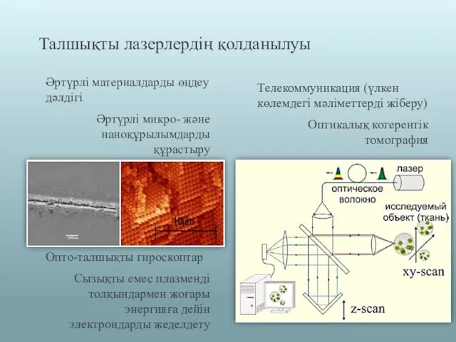 Талшықты лазерлердің қолданылуы Әртүрлі материалдарды өңдеу дәлдігі Әртүрлі микро- және