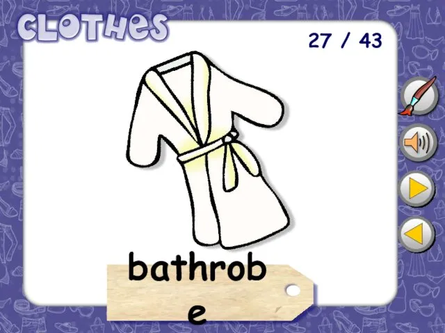 27 / 43 bathrobe