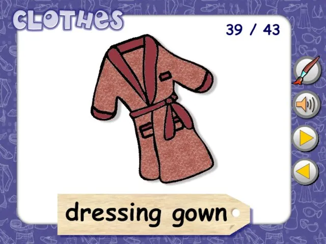 39 / 43 dressing gown