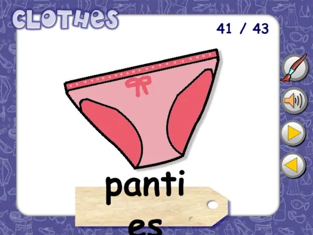 41 / 43 panties