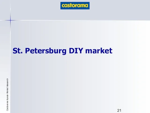 St. Petersburg DIY market