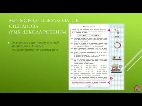 М.И. МОРО, С.И. ВОЛКОВА, С.В. СТЕПАНОВА (УМК «ШКОЛА РОССИИ») Знакомство