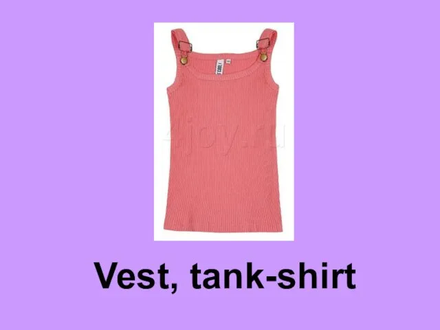Vest, tank-shirt