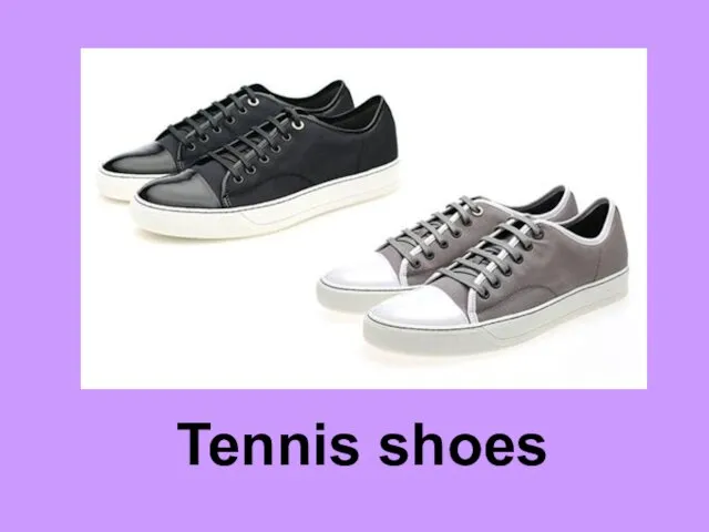 Tennis shoes