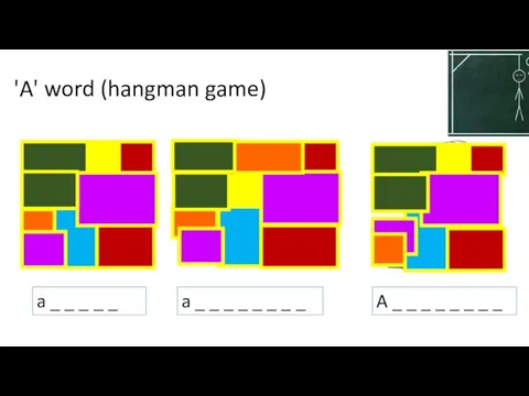 'A' word (hangman game) a _ _ _ _ _