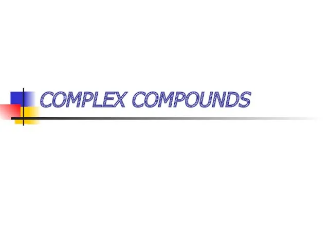 Complex compounds