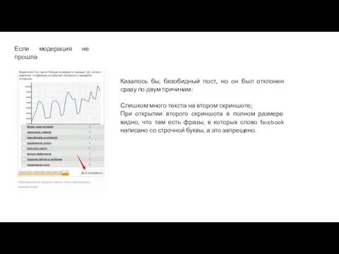 Если модерация не прошла Казалось бы, безобидный пост, но он