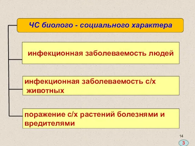 ЧС биолого - социального характера инфекционная заболеваемость людей инфекционная заболеваемость