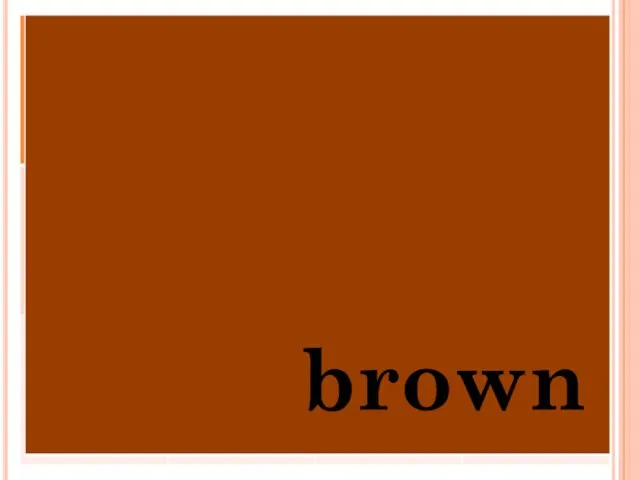 brown