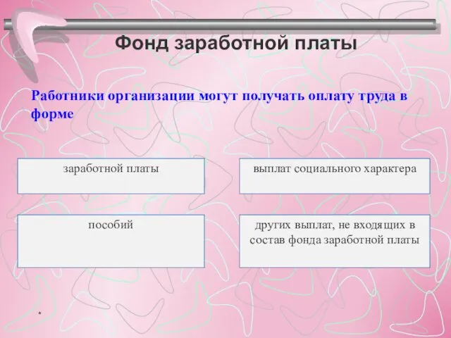 пособий Фонд заработной платы других выплат, не входящих в состав