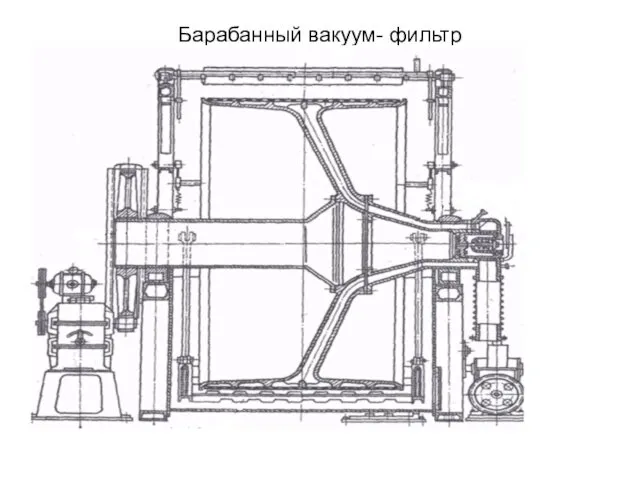 Барабанный вакуум- фильтр