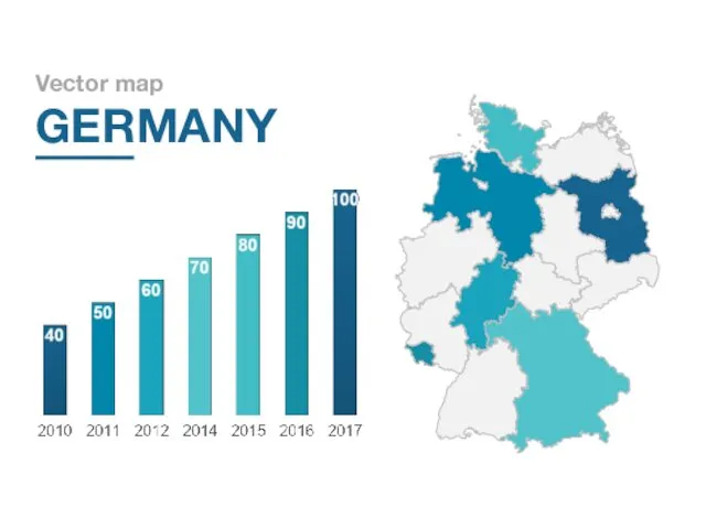 Vector map GERMANY