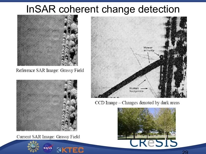 InSAR coherent change detection