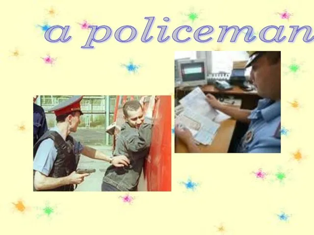 a policeman