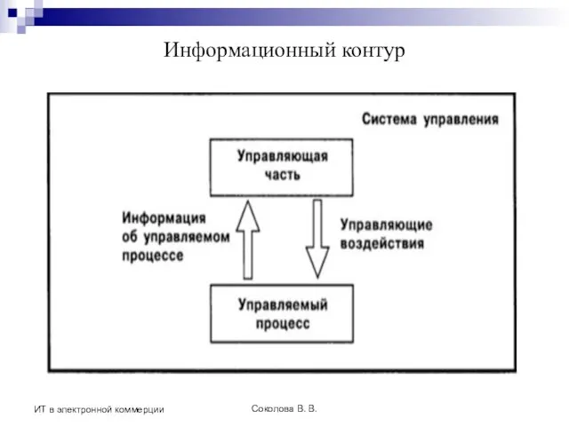 Соколова В. В. ИТ в электронной коммерции Информационный контур