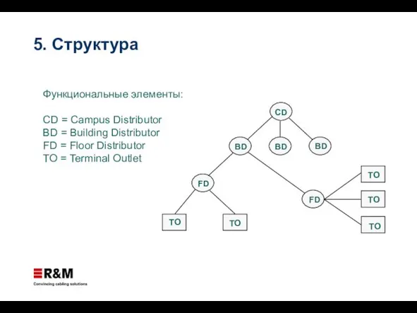 5. Структура CD BD BD BD FD FD TO TO