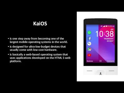 KaiOS is one step away from becoming one of the