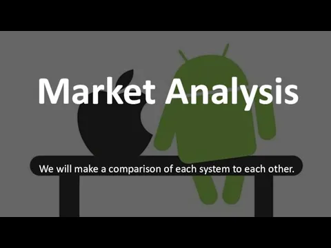 Market Analysis We will make a comparison of each system to each other.