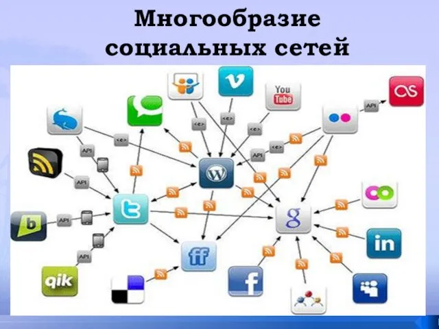 Многообразие социальных сетей