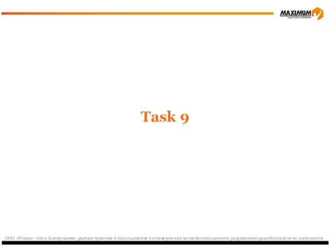 Task 9