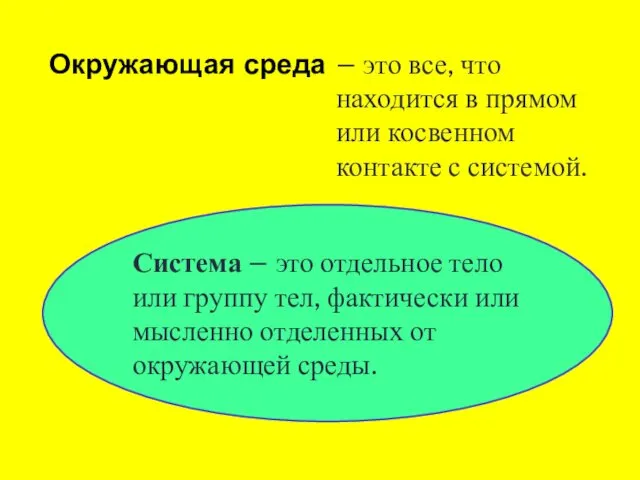 – это все, что находится в прямом или косвенном контакте