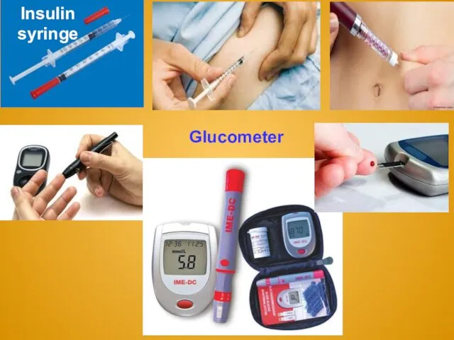 Glucometer Insulin syringe