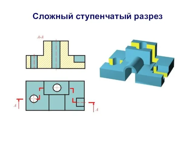 Сложный ступенчатый разрез