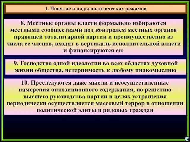 4 8. Местные органы власти формально избираются местными сообществами под