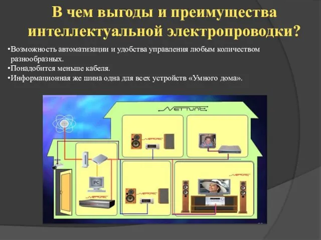 В чем выгоды и преимущества интеллектуальной электропроводки? Возможность автоматизации и