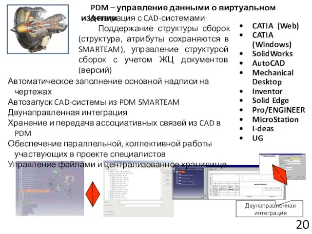 CATIA (Web) CATIA (Windows) SolidWorks AutoCAD Mechanical Desktop Inventor Solid