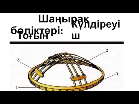 Шаңырақ бөліктері: Тоғын Күлдіреуіш