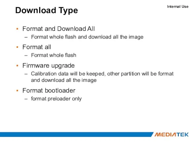 Download Type Format and Download All Format whole flash and download all the