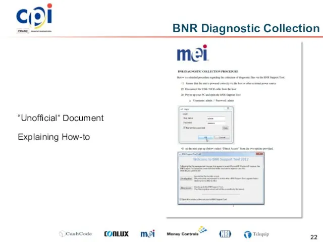 “Unofficial” Document Explaining How-to BNR Diagnostic Collection