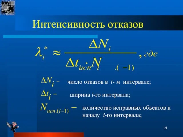 Интенсивность отказов