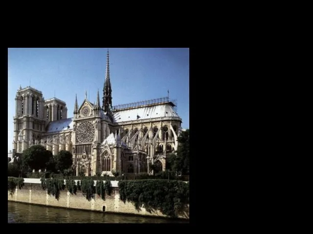 Собор Парижской богоматери Notre Dame de Paris, XII-XIV Архитекторы Жан де Шель и Пьер де Монтрей